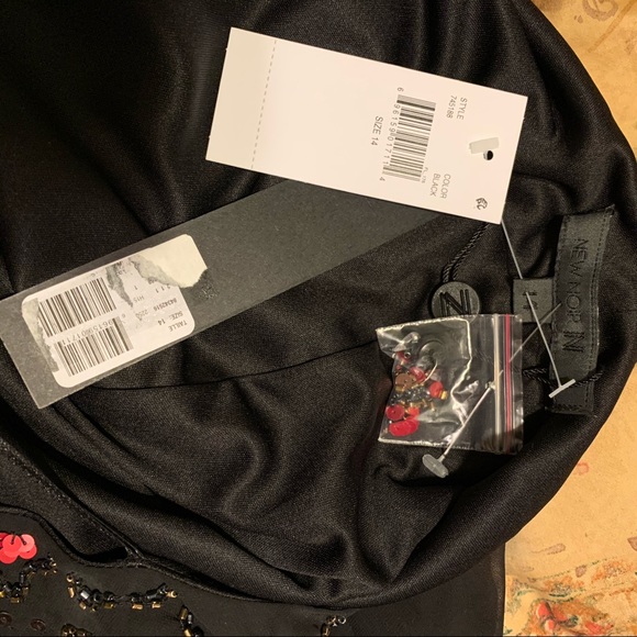 NEW Black Cocktail Dress - Picture 7 of 8